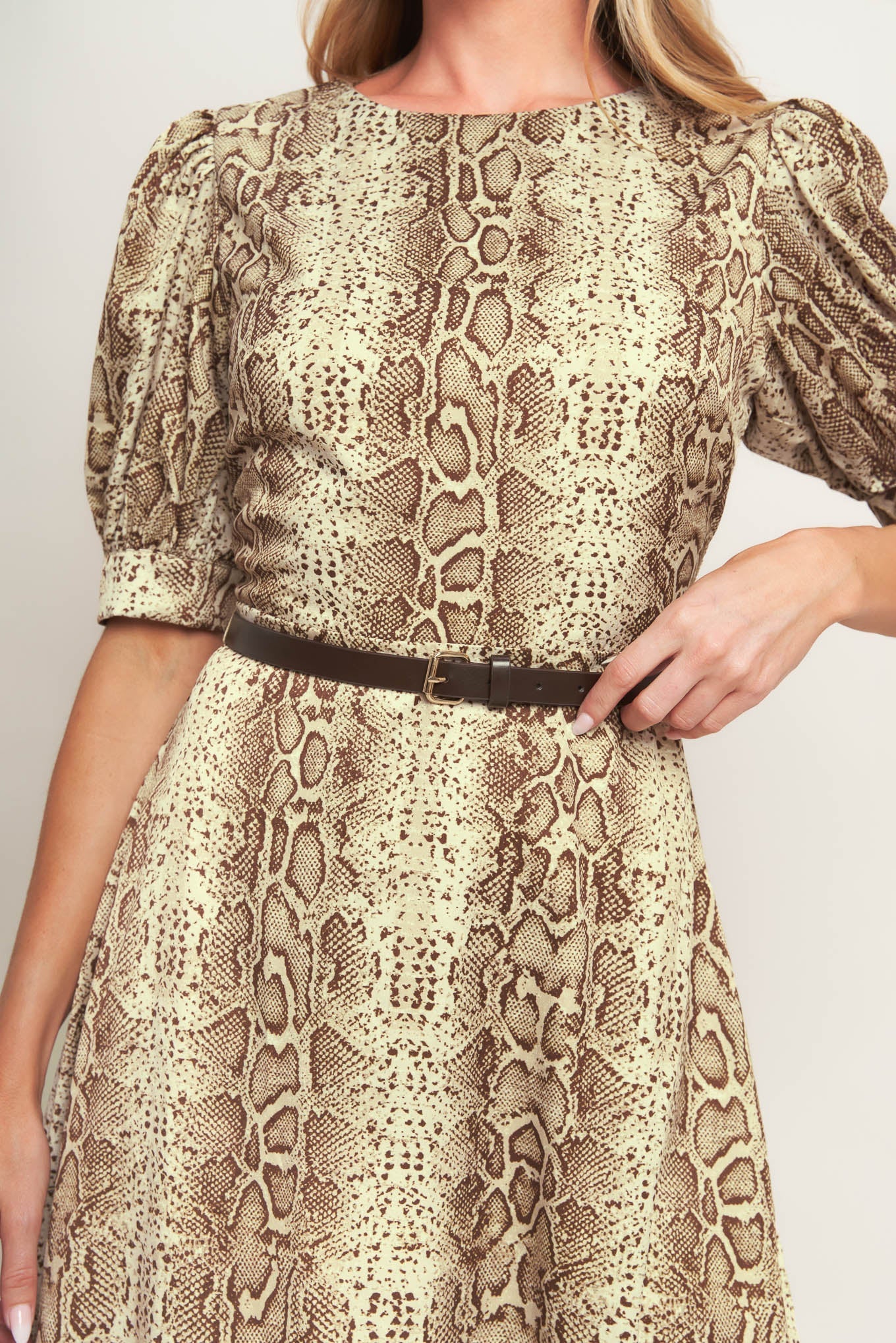 PRIMAL GRACE WOVEN MIDI DRESS Flying Tomato